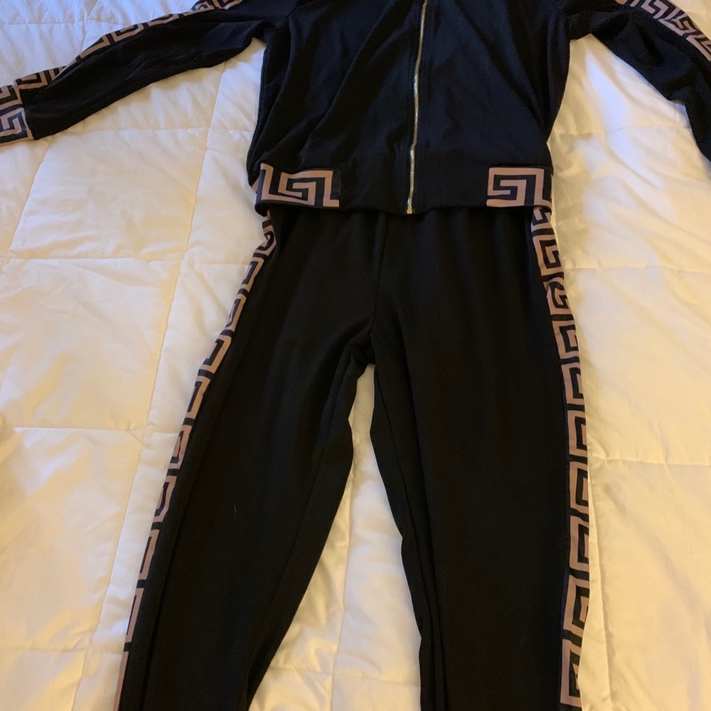 A beautiful Women’s two piece leisure suit .